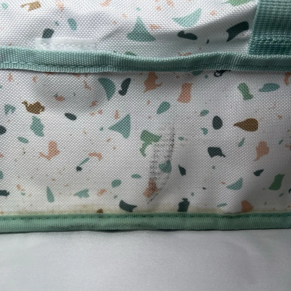 90's Print Large Insulated Casserole Carrier Reusable Lunch Box 9x13 Pan‎ Retro
